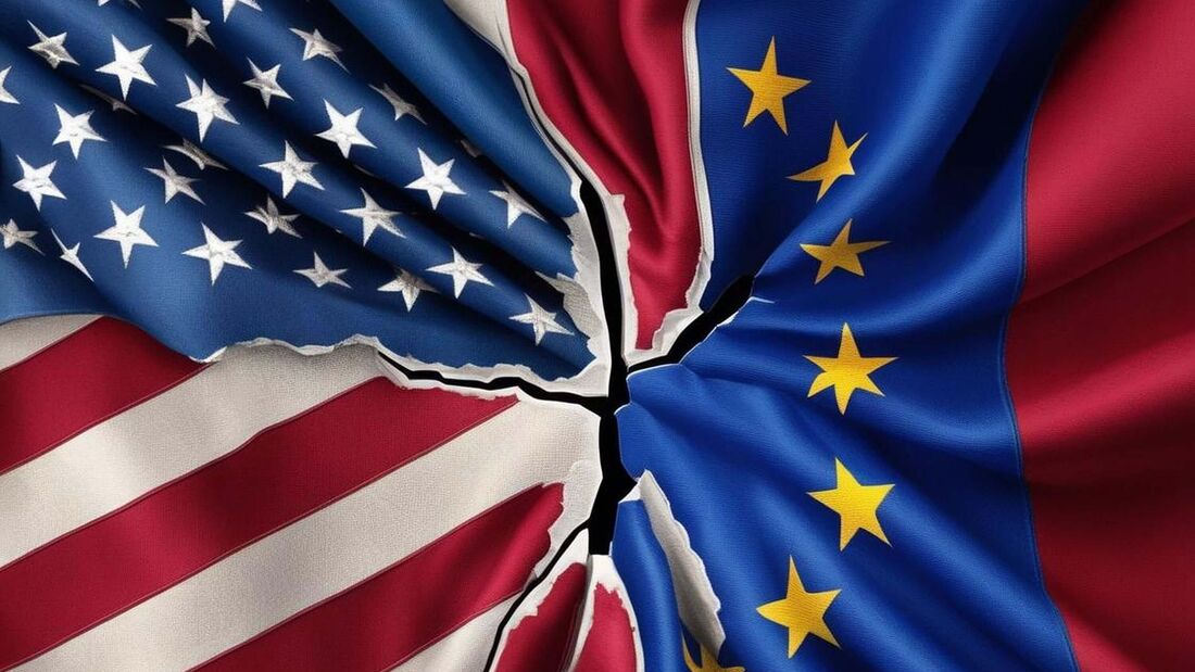 Riss zwischen den USA und Europa