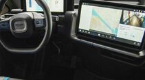 Rivian-E-Fahrzeug Cockpit