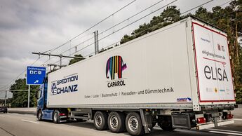 Scania R 450 Hybrid Oberleitungs-Lkw