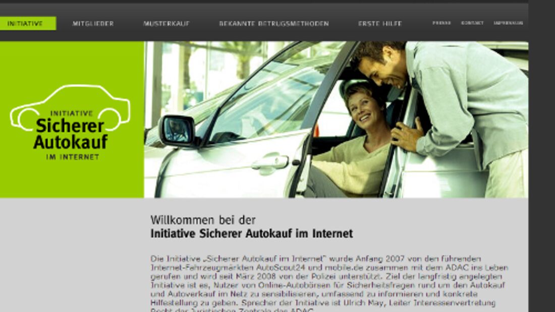Schutz gegen Betrüger beim Autokauf