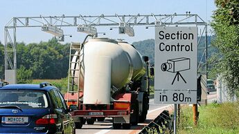 Section Control Autobahn Österreich Lkw Tempolimit