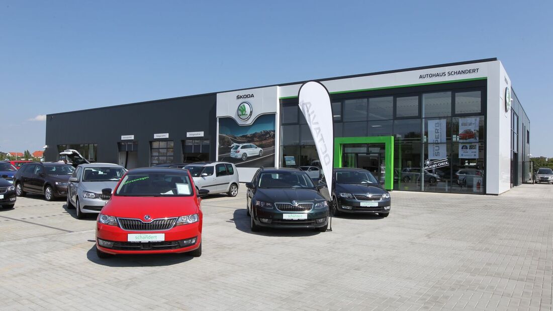 Skoda Autohaus Dessau Händler Autohandel Verkauf Autoverkauf