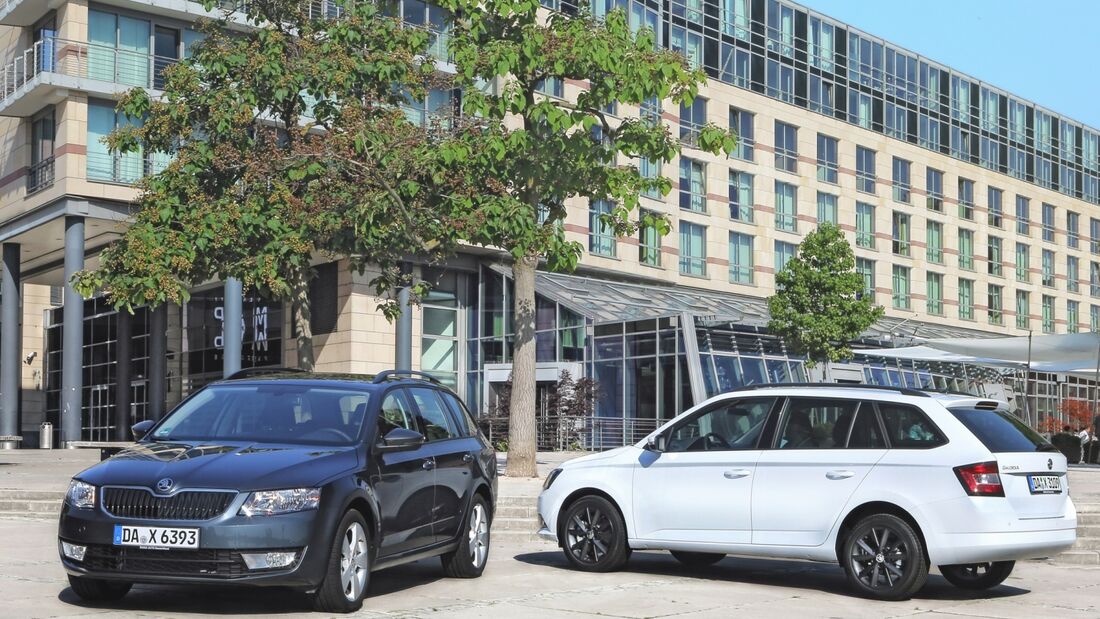 Skoda Fabia und Octavia Combi