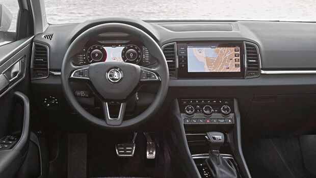 Skoda Karoq MJ 2018 SUV Innenraum
