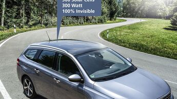 Solarzellen für das Autodach