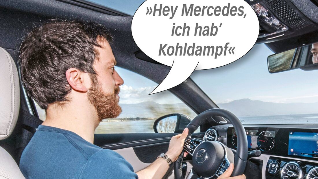Sprachsteuerung Mercedes A-Klasse MBUX