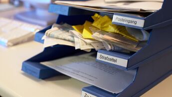 Strafzettelsammlung Strafzettel
