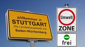Stuttgart, Ortschild