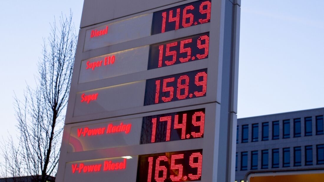 Tankstelle, Spritpreise