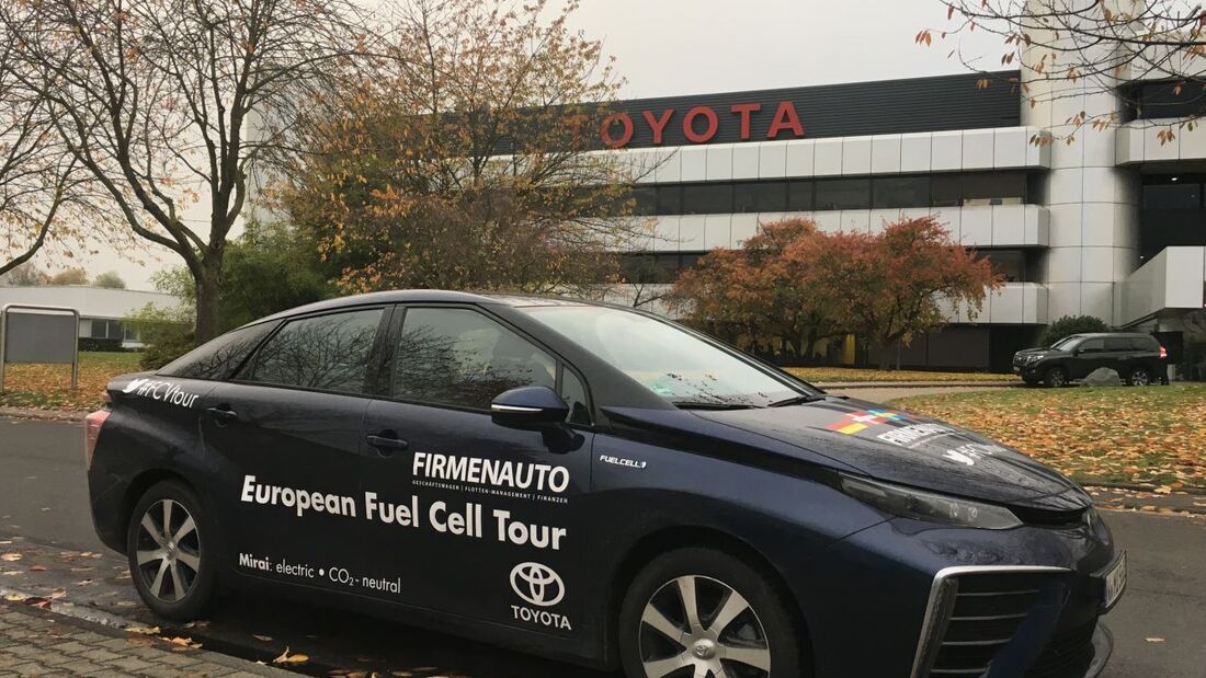 Toyota Mirai FCVtour Brennstoffzelle