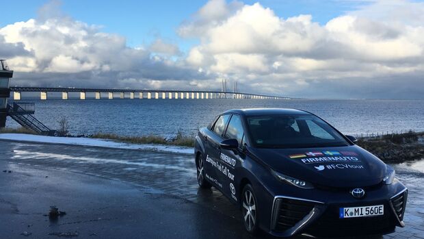 Toyota Mirai Firmenauto Fuel Cell Tour Brennstoffzelle