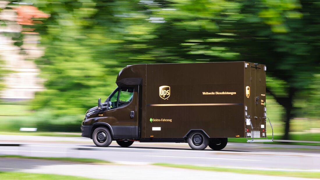UPS nimmt 188 neue Elektro-Zustellfahrzeuge in Deutschland in Betrieb.