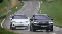 VW ID.4 Skoda Enyaq 2021