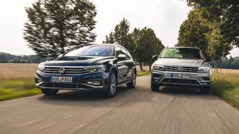 VW Tiguan2019 und VW Passat 2019
