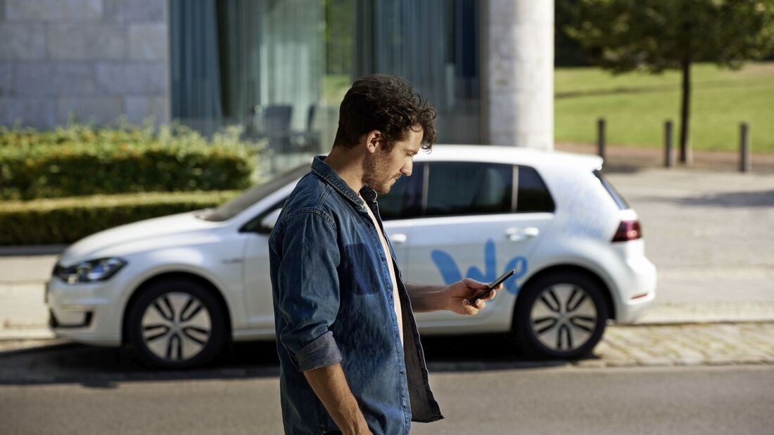 VW, We Share, Carsharing, e-Golf