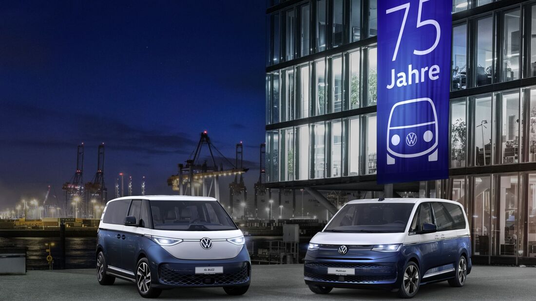 VWN Auslieferungen 2025: Multivan mit Rekordjahr, ID. Buzz mehr als verdoppelt, BEV-Quote steigt auf über 16 Prozent