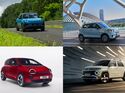 Vier Elektro-Kleinwagen in Europa: Nissan Micra Electric, Leapmotor T03, Renault Twingo E-Tech Electric und Hyundai Inster als neue günstige E-Autos.