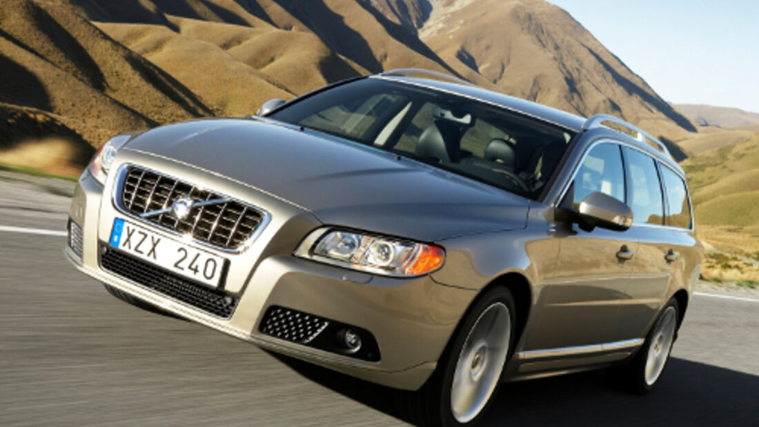 Volvo V70 überzeugt im ADAC-Ecotest