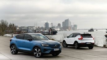 Volvo XC40 Recharge und C40 2022