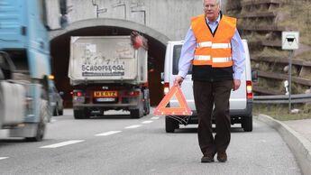 Warnweste, Panne, Unfall, Verkerssicherheit