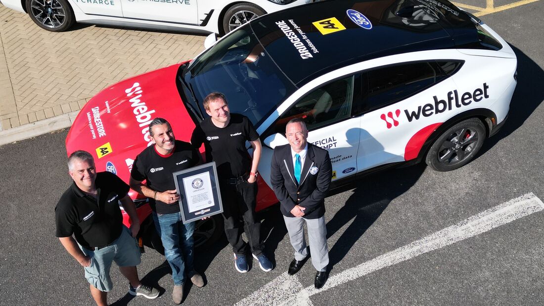 Weltrekord, Elektroauto, Webfleet, Reichweite