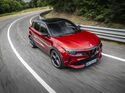 alfa romeo, junior veloce, fahrend, seitenansicht, dynamik, suv, kompakt