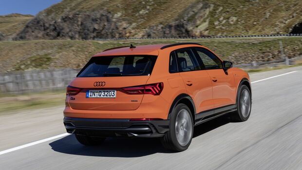 audi q3, seitenansicht, suv, exterieur, fahrend, design, gebrauchtwagen
