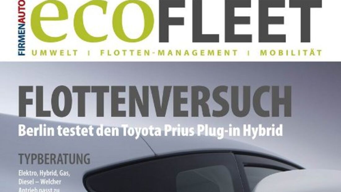 ecoFleet jetzt als Wendeheft in der aktuellen Ausgabe von FIRMENAUTO
