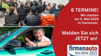 firmenauto test drive Kollage 2025