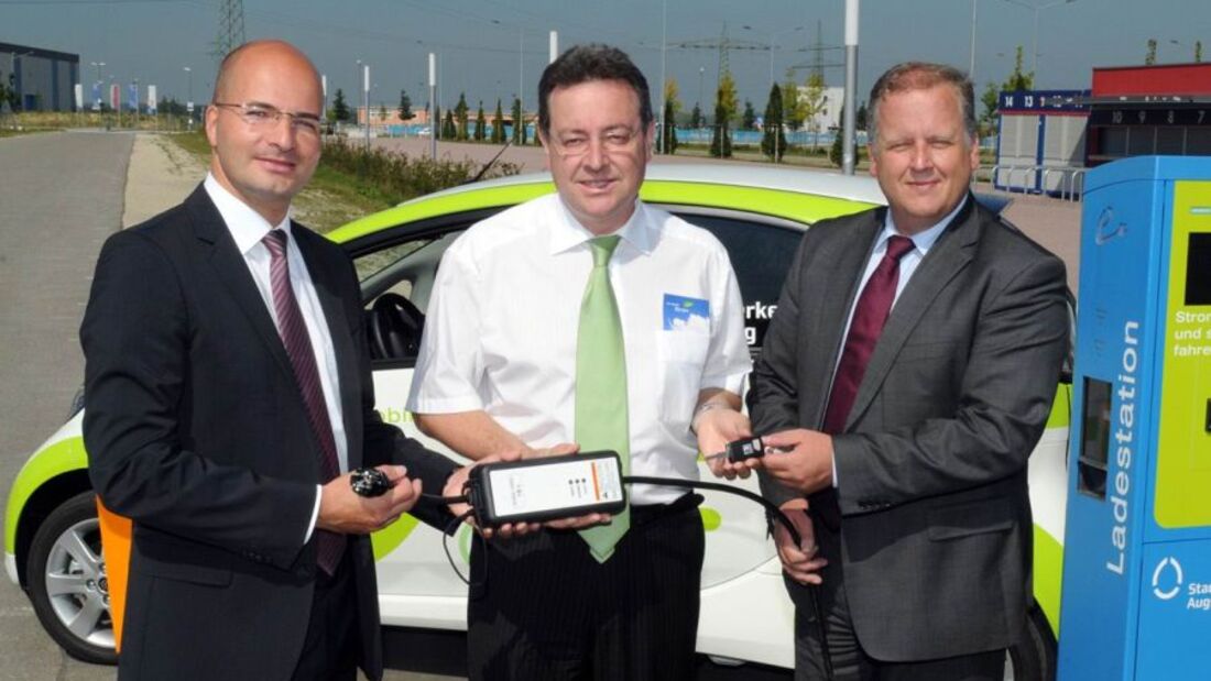 Augsburg stellt Elektroauto in Dienst