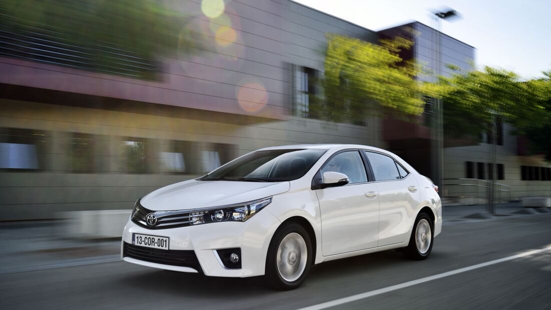 Toyota Corolla im Endspurt