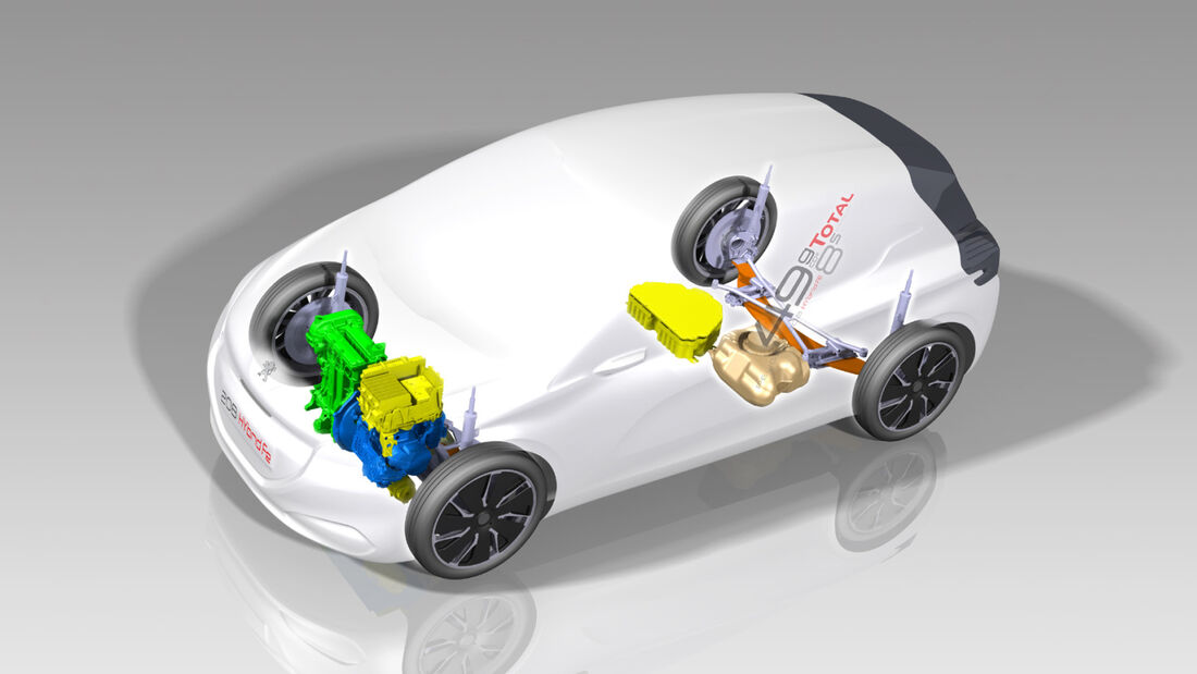 Franzosen zeigen Hybridstudie auf der IAA