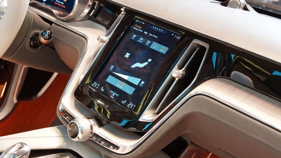 Volvo zeigt neues Bediensystem