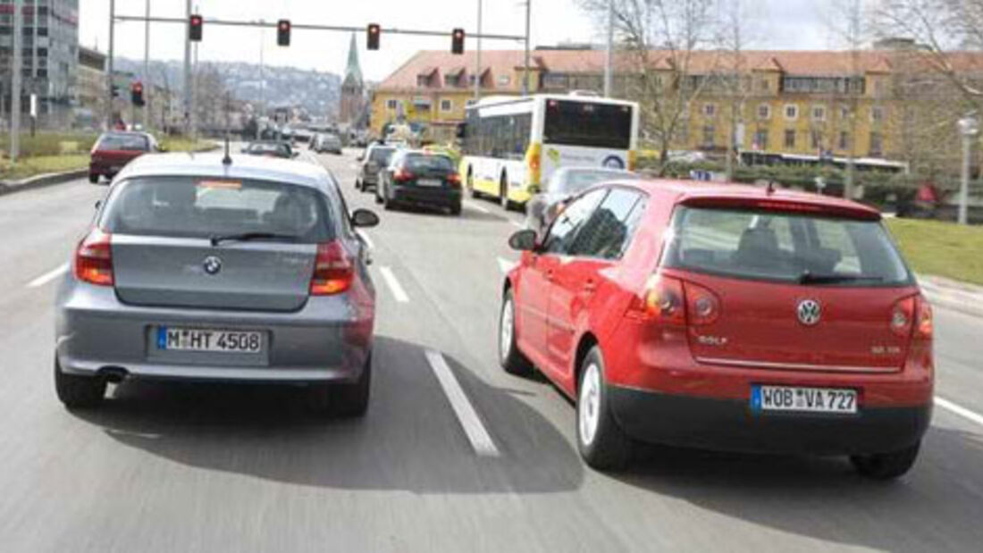BMW 1er und VW Golf Heft: 05/2007