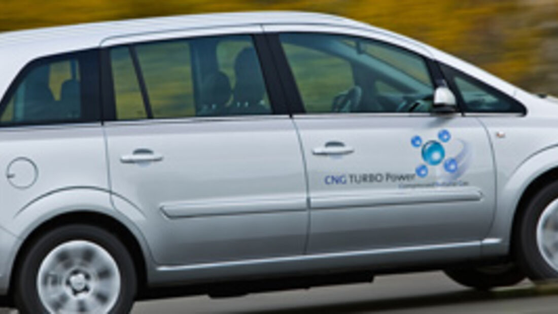 Opel Zafira: Power dank Erdgasturbo