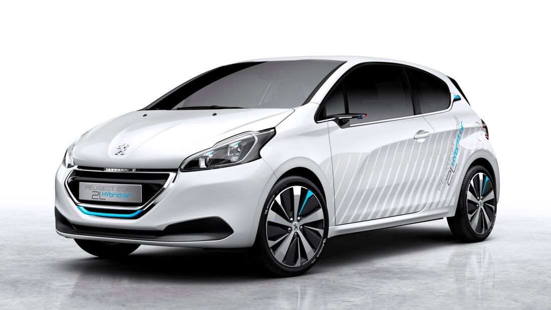 Peugeot zeigt seinen Luft-Hybriden in Paris