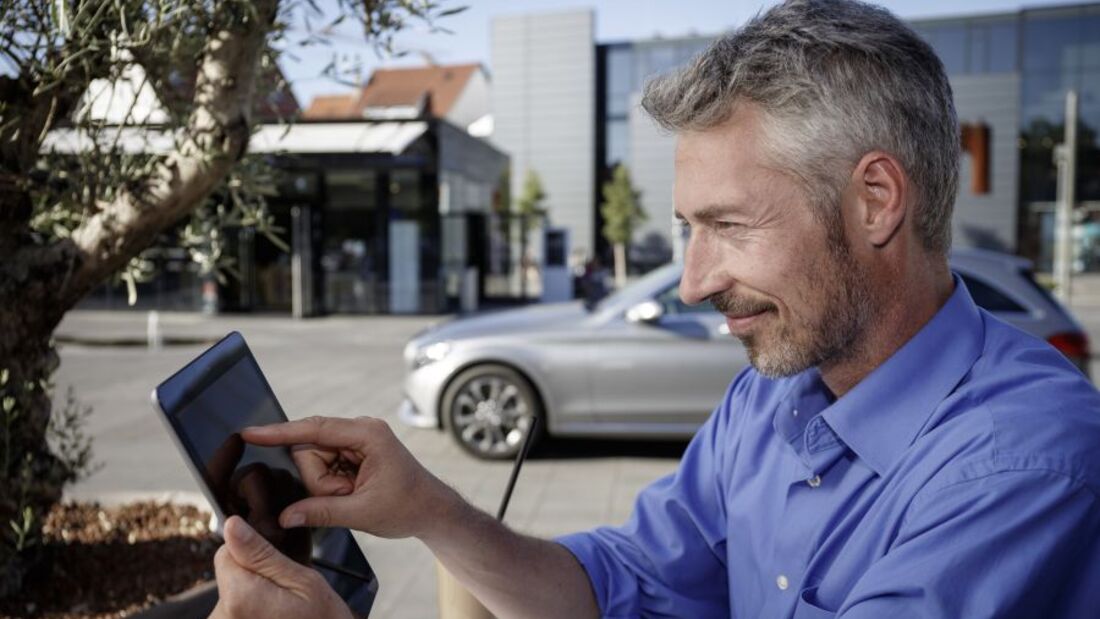 Digitale Rechnung von Daimler Fleet