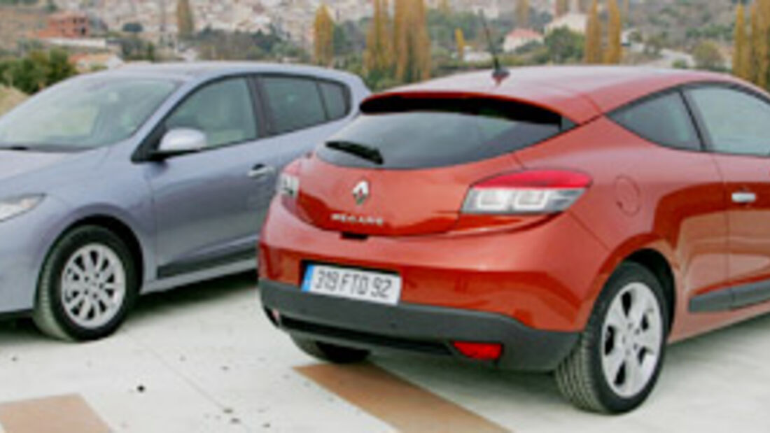 Renault Mégane fordert Golf heraus 