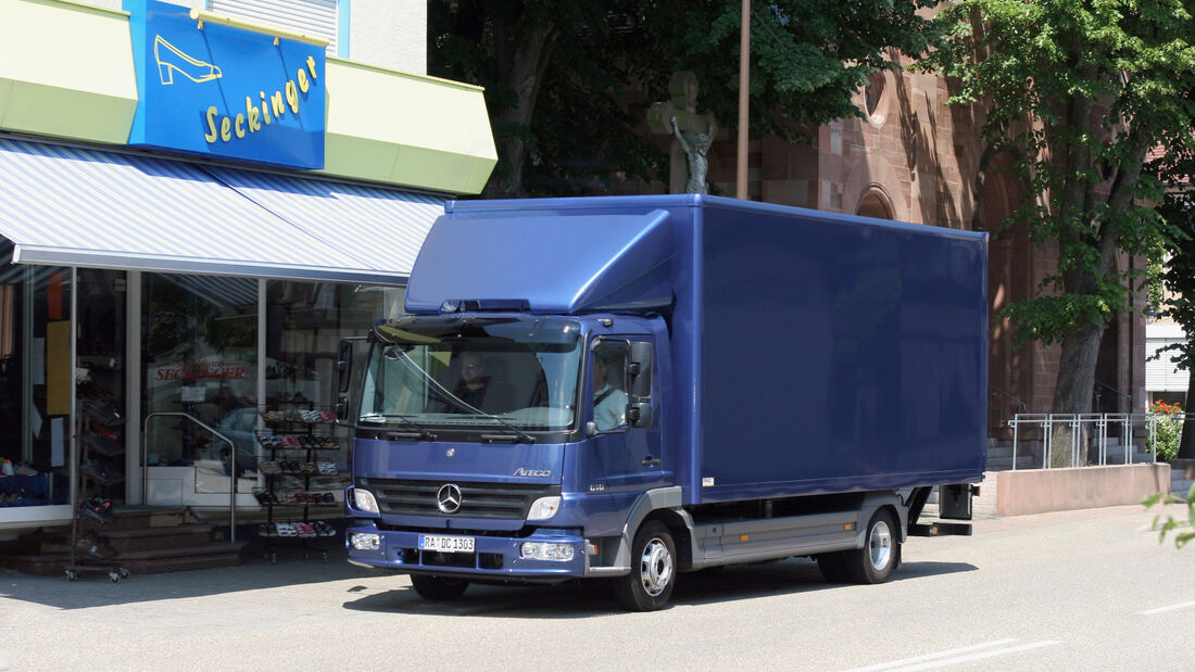 Wer 7,5-Tonner fährt ist Berufskraftfahrer