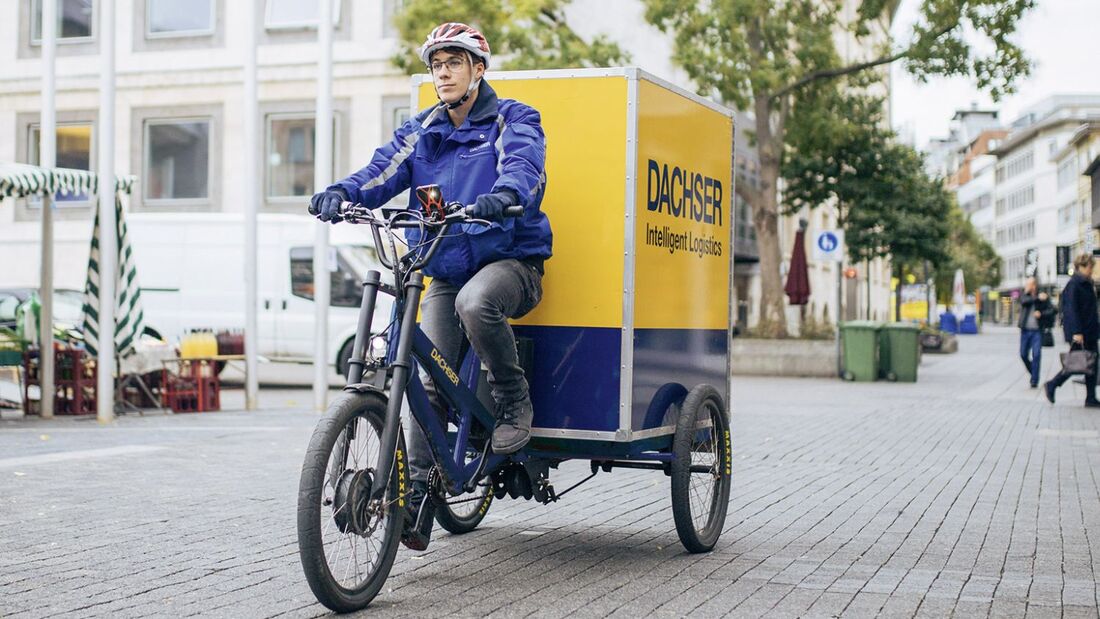 Dachser dämpft Erwartungen beim Lastenrad