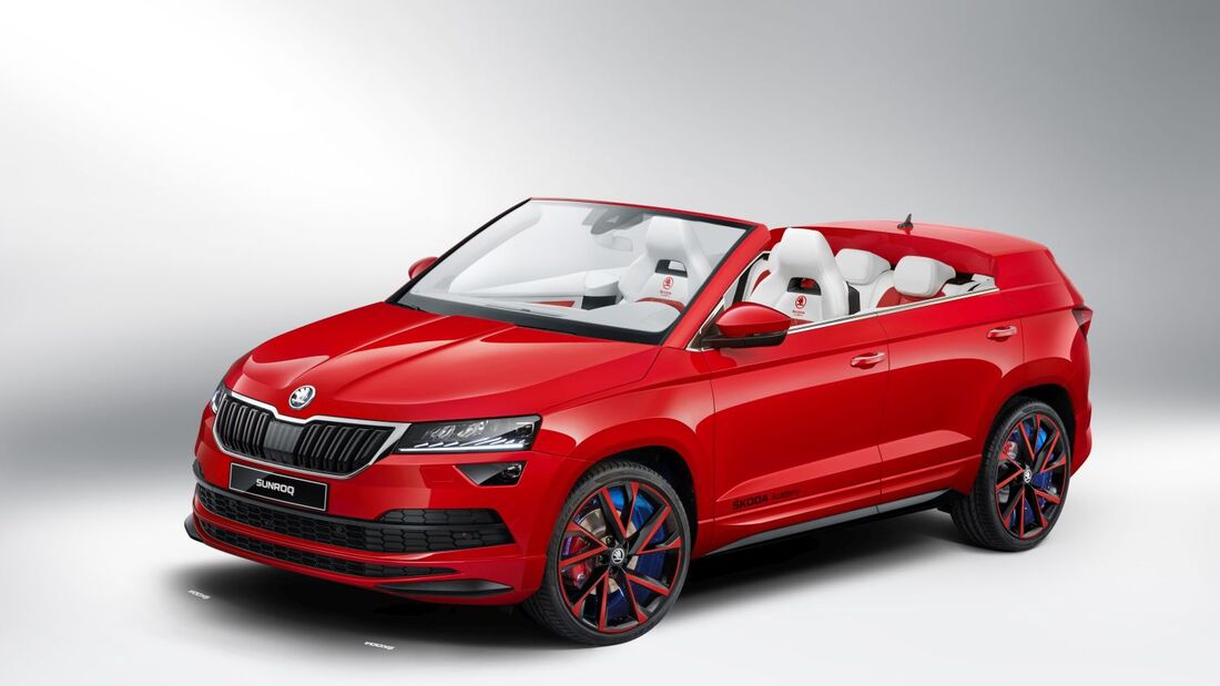 Skoda Karoq oben ohne