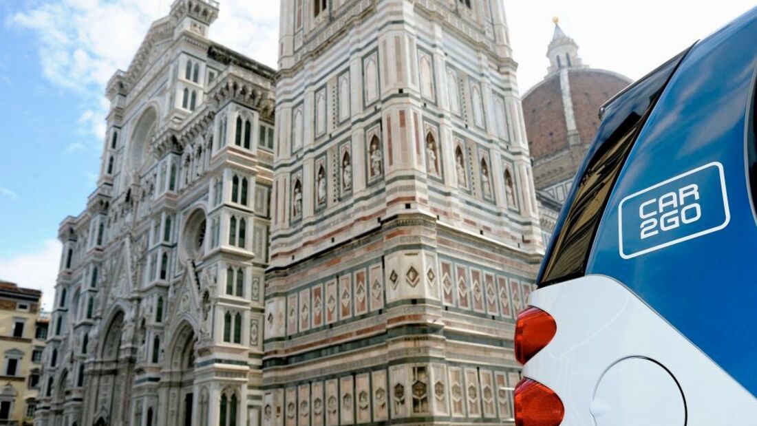 Carsharer demnächst in Florenz unterwegs