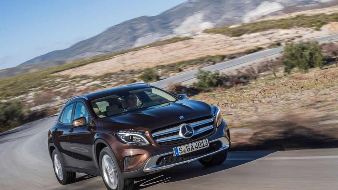 Kompakt-SUV GLA bekommt 2017 neue Plattform