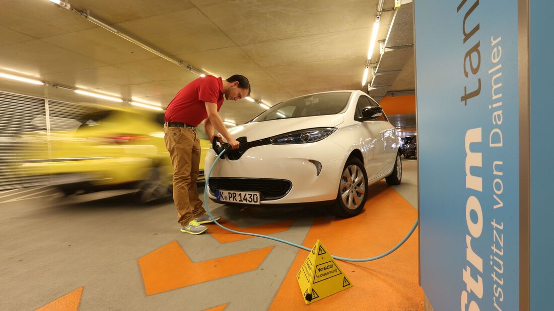 Besondere Regeln für E-Autos