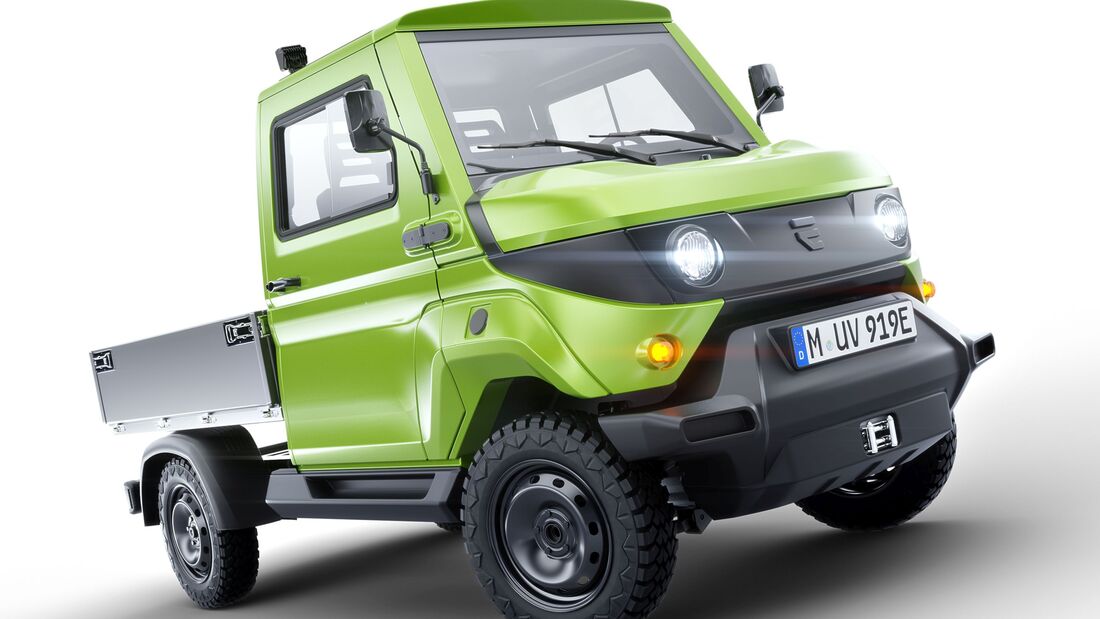 Mini-Allradler mit E-Antrieb