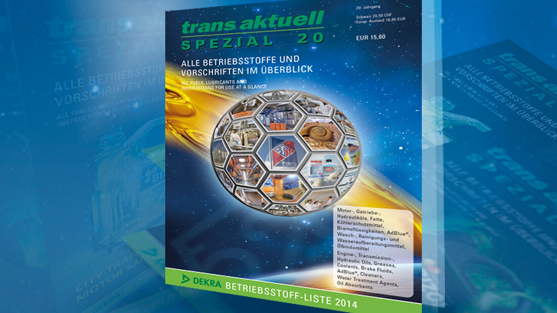 DEKRA Betriebsstoff-Liste jetzt bestellen