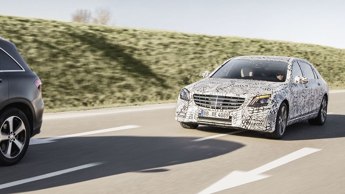 mercedes s-klasse erlkönig