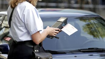 poitesse, polizei, bußgeld, strafzettel, falsch, parken