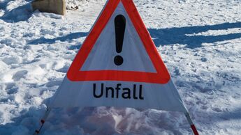 unfall, schnee